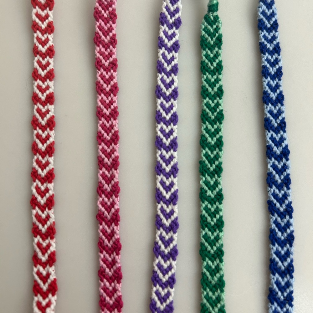 Handmade heart bracelet